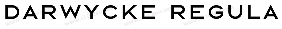 Darwycke Regular字体转换